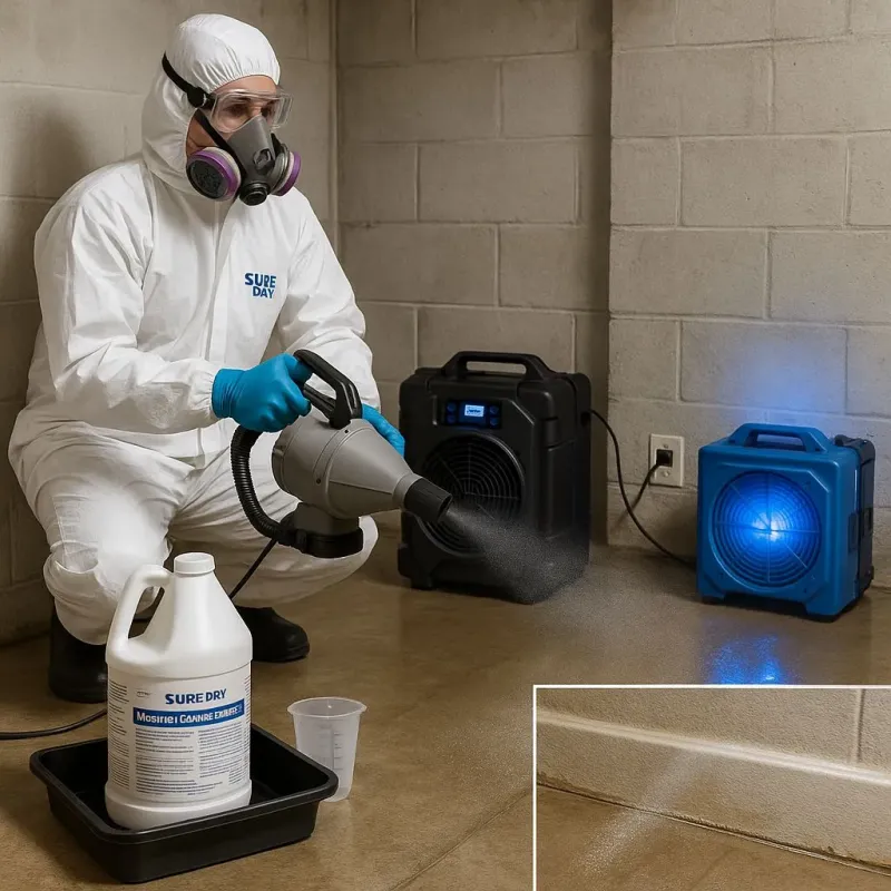 Sanitization and Odor Removal process in Kenosha County, WI