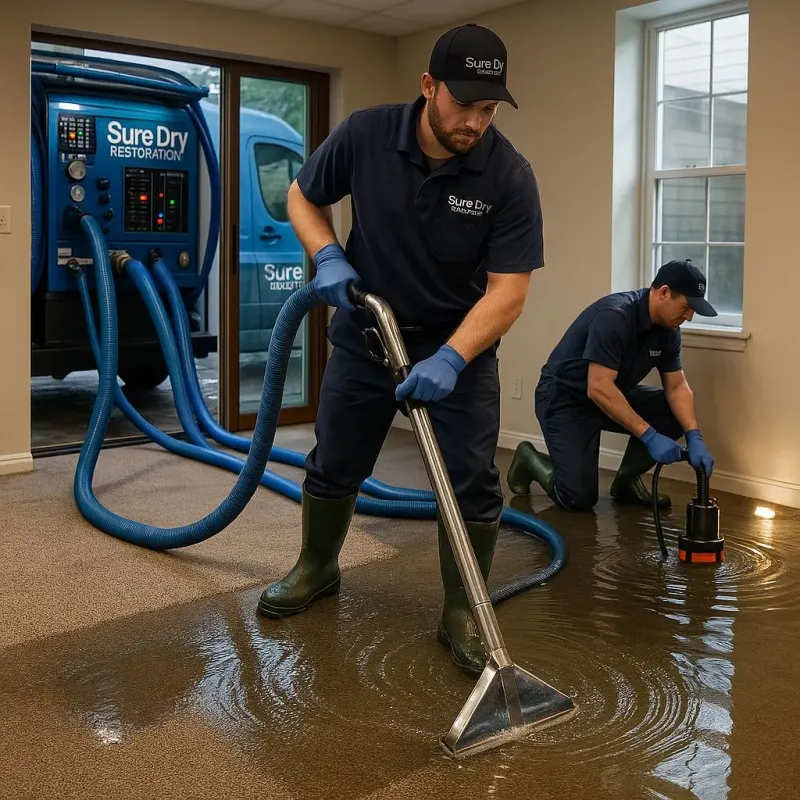 Water Extraction and Removal process in Kenosha County, WI